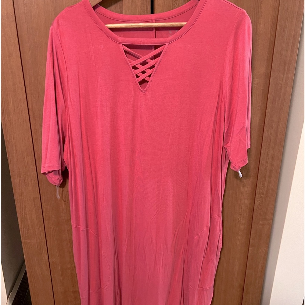 Plus Size 18/20 Pink Top.